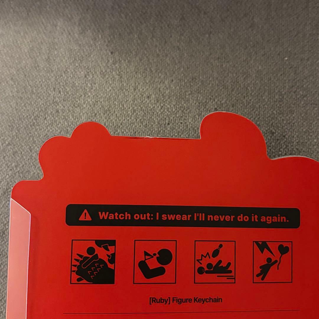 JENNIE Ruby フィギュアキーリングトレカセット