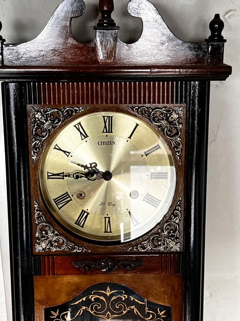 振り子時計 アンティーク 昭和レトロ ホールクロック