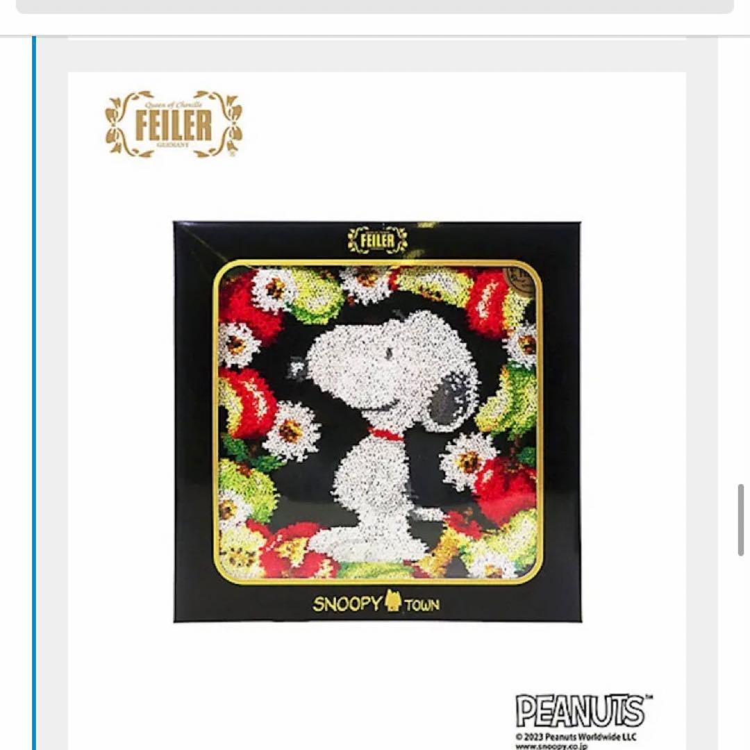 銀座三越スヌーピーフェイラーハンカチ - メルカリ