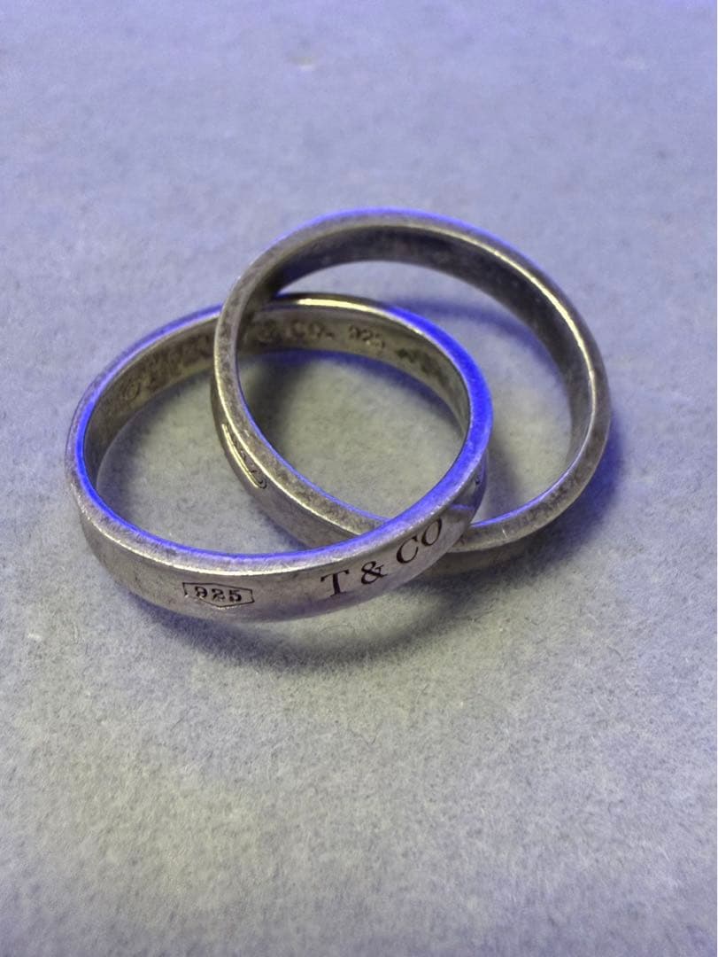 【値下】ティファニー　1837 インターロッキング　925 16号