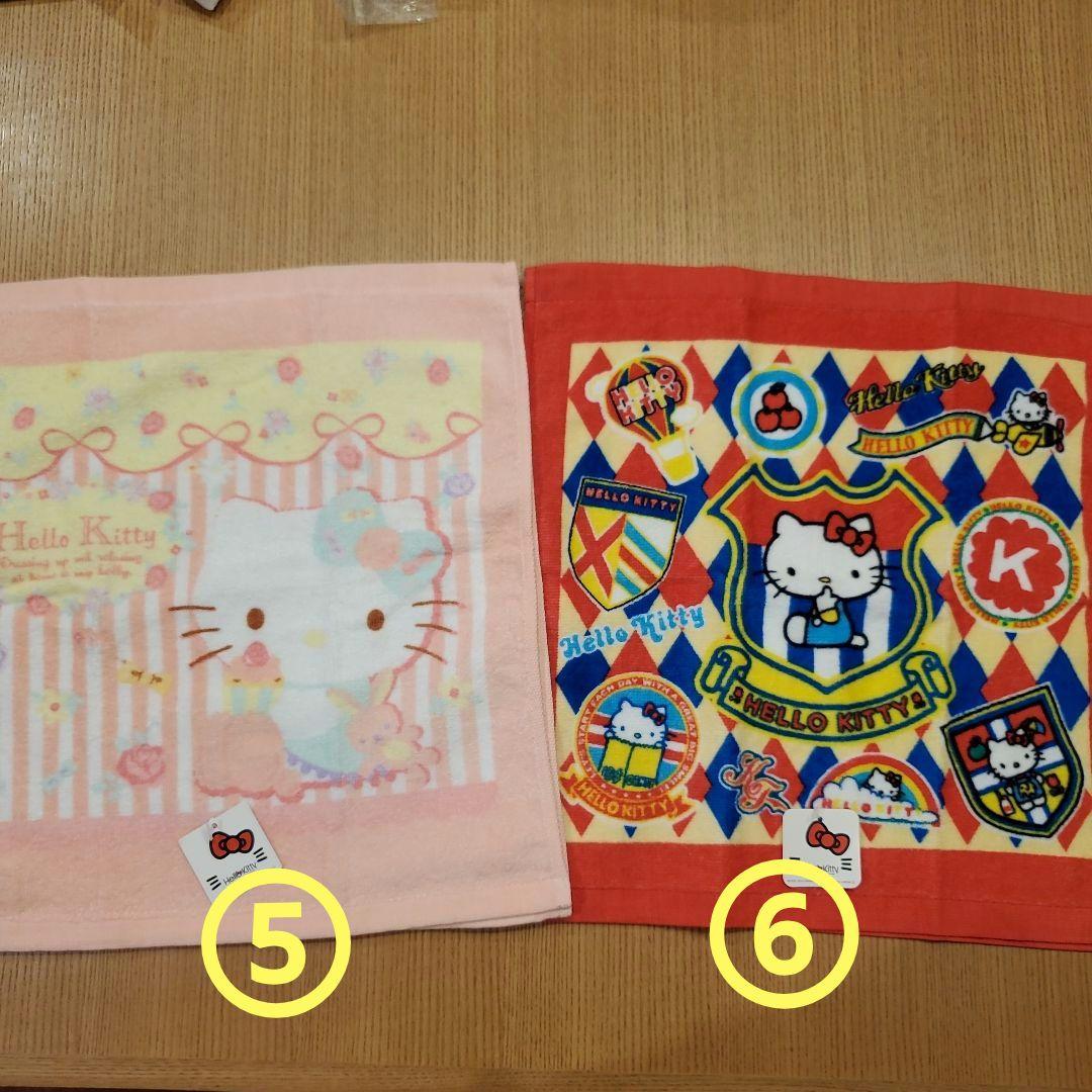 サンリオ　キティ　マイメロディ　ハンドタオル　ウォッシュタオル　入学　入園