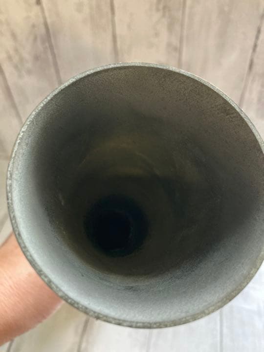 中国美術古銅製骨董品中国花瓶鉄製手彫り花瓶壺アンティーク