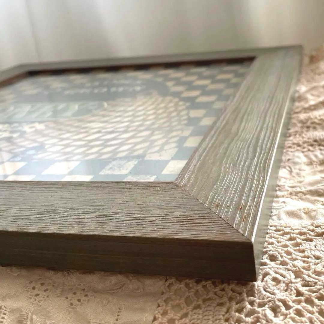 古いフランスの額 木製フレーム ハニー