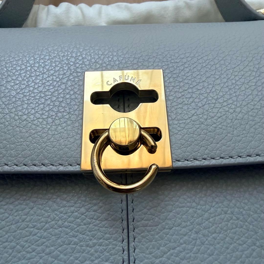 【美品】CAFUNE カフネ STANCE BAG スタンスバッグ グレー