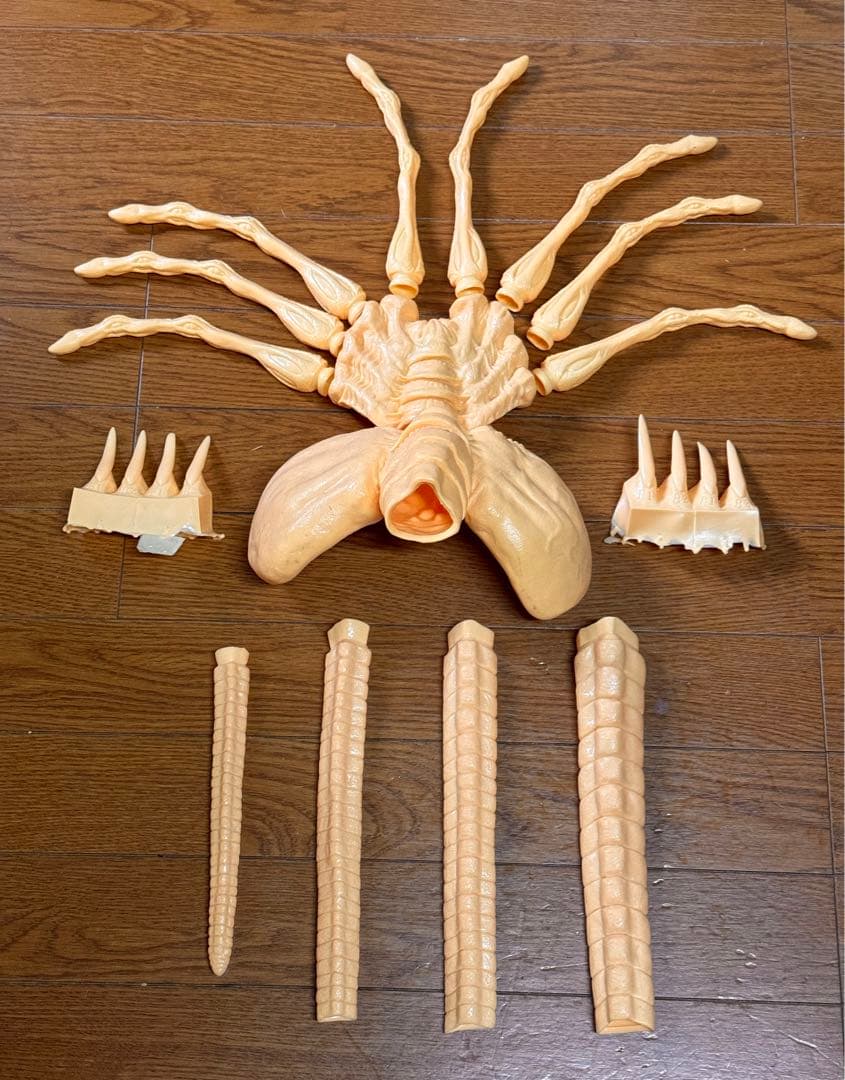 ツクダホビー HALCYON 1/1 フェイスハガー エイリアン3 ソフビキット