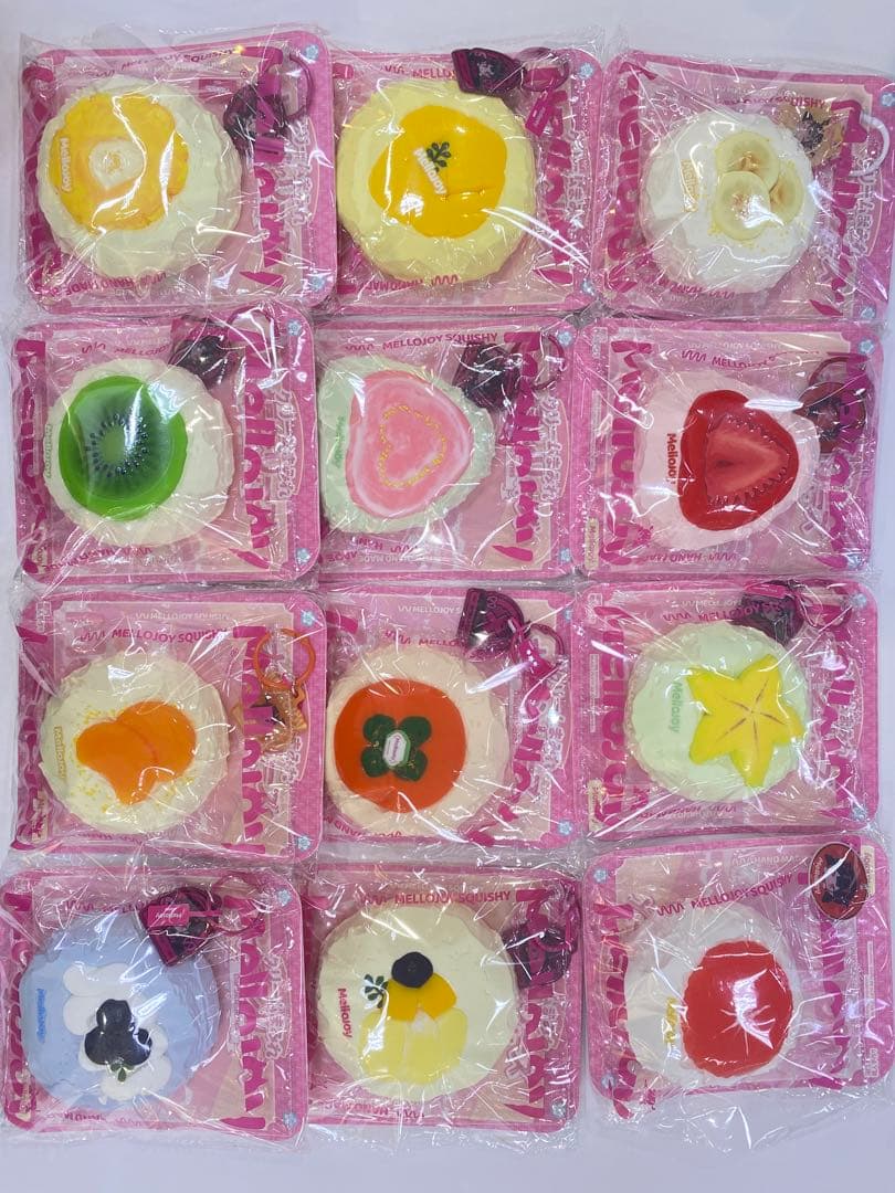 メロジョイ　大福コンプリート(シクレ無し) Mellojoy メロジョイ スクイーズ 大福 新品 未開封 シュリンク付き