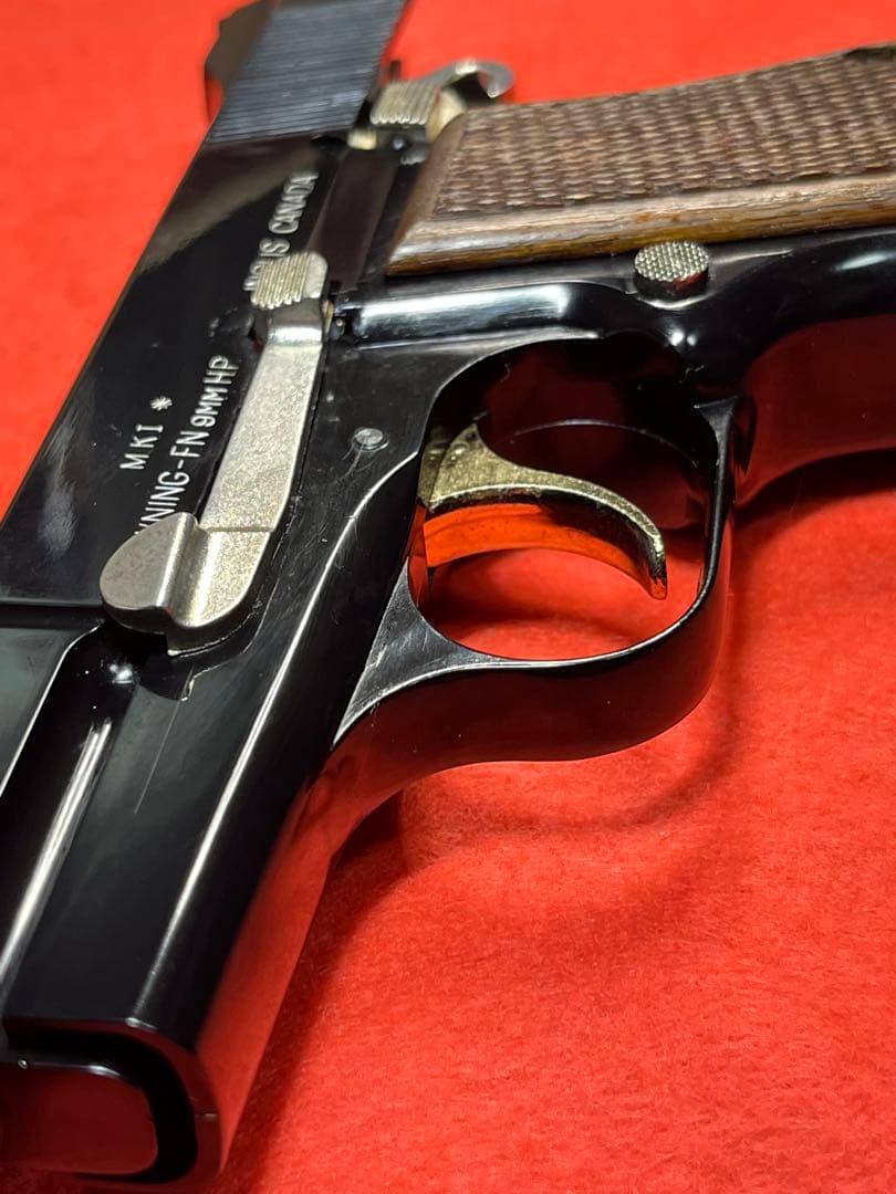 マルシン　ブローニング・ハイパワー【デラックス】モデルガン　完動品　取説付き