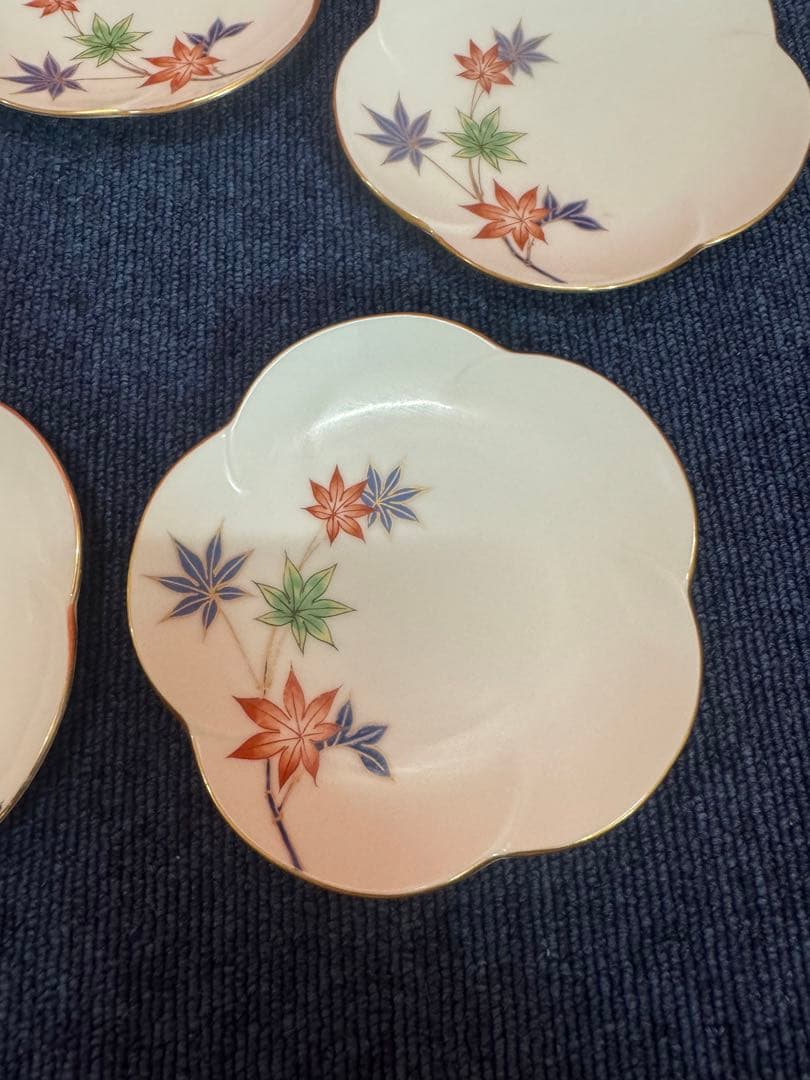 1704 深川製磁 花型皿 5客 金彩の通販はau PAY マーケット - 輸入雑貨