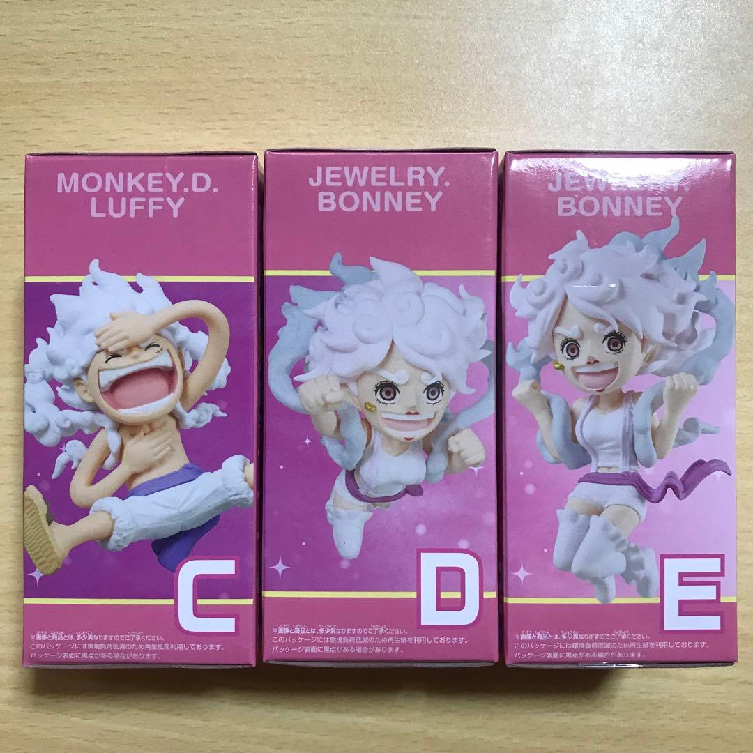 ④ワンピース ワーコレ ジュエリー・ボニー ヒストリー C•D•E 3個