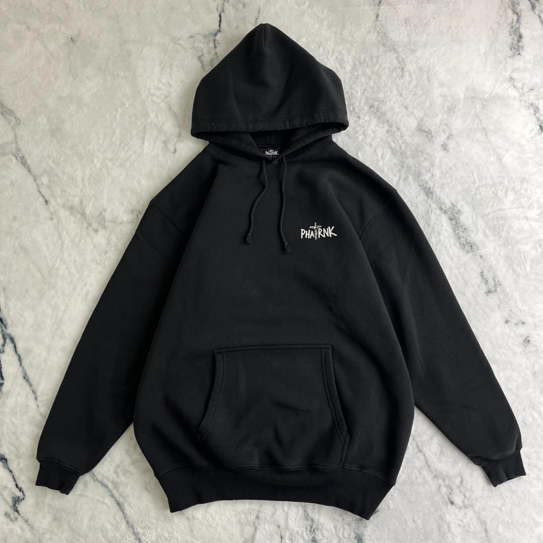 【超絶人気モデル・希少XXL】ファットランク☆ビッグロゴ入りパーカー/2977.