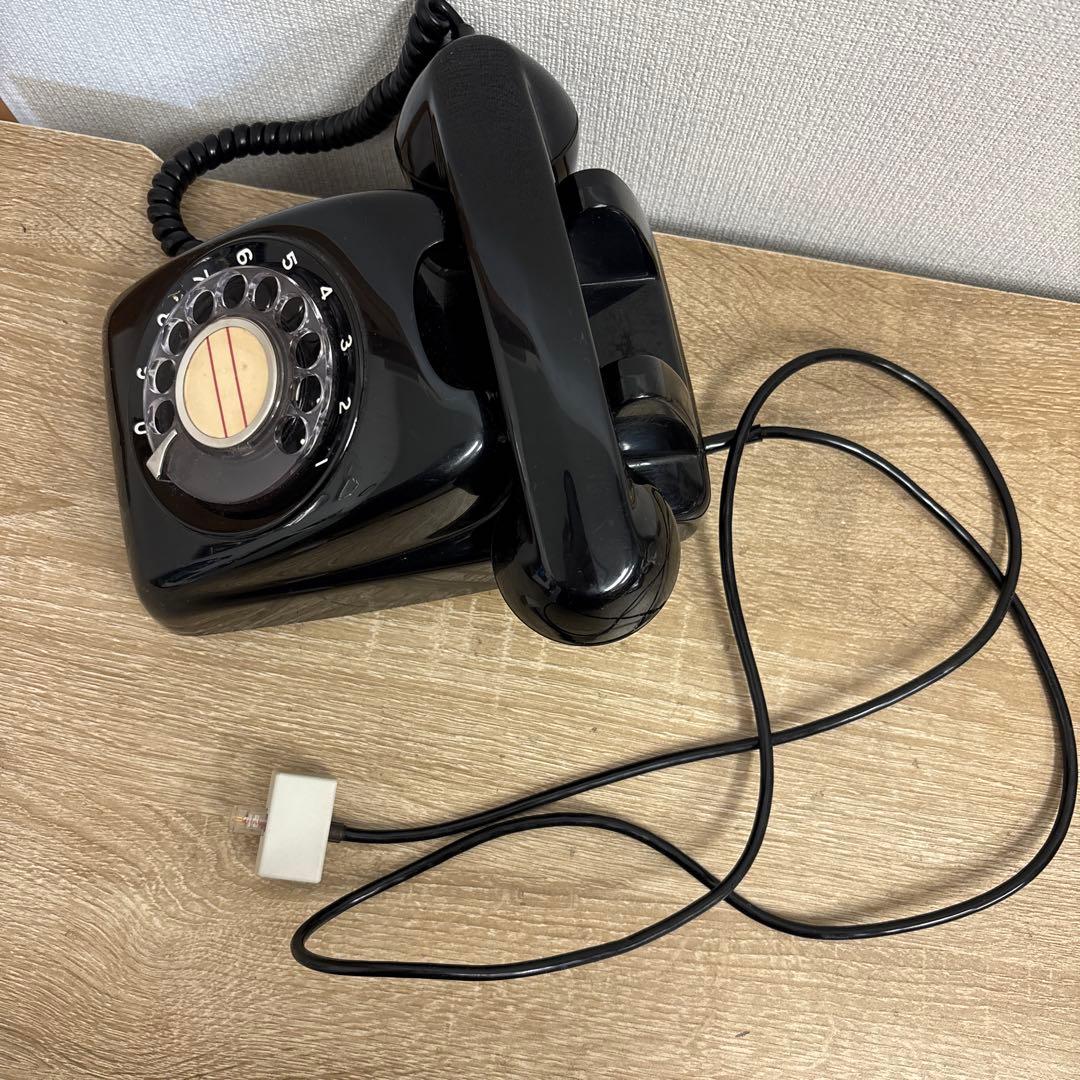 昭和レトロ 黒電話 東芝製 600-A2号 TOSHIBA - メルカリ