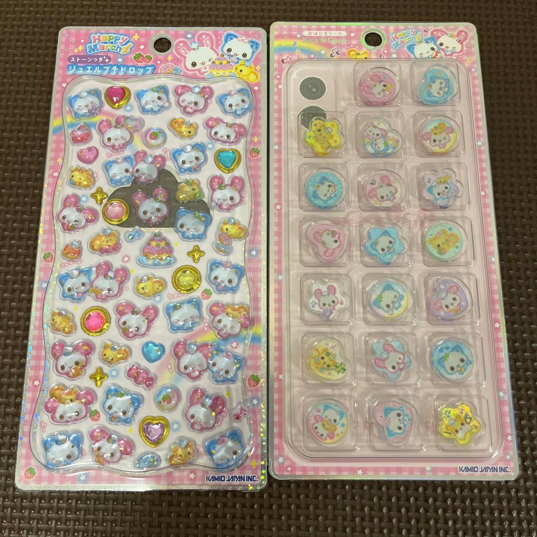 カミオジャパン　ジュエルプチドロップ　プチドロップステッカー　おはじきシール