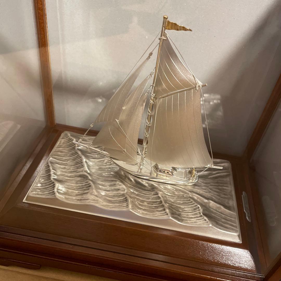 武比古 銀製 SILVER 985 ヨット 6号 1本マスト - メルカリ