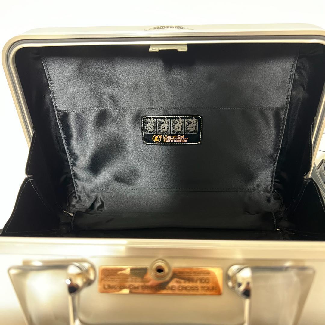 限定100個L'Arc~en~Cielツアーグッツ ZEROアタッシュケース