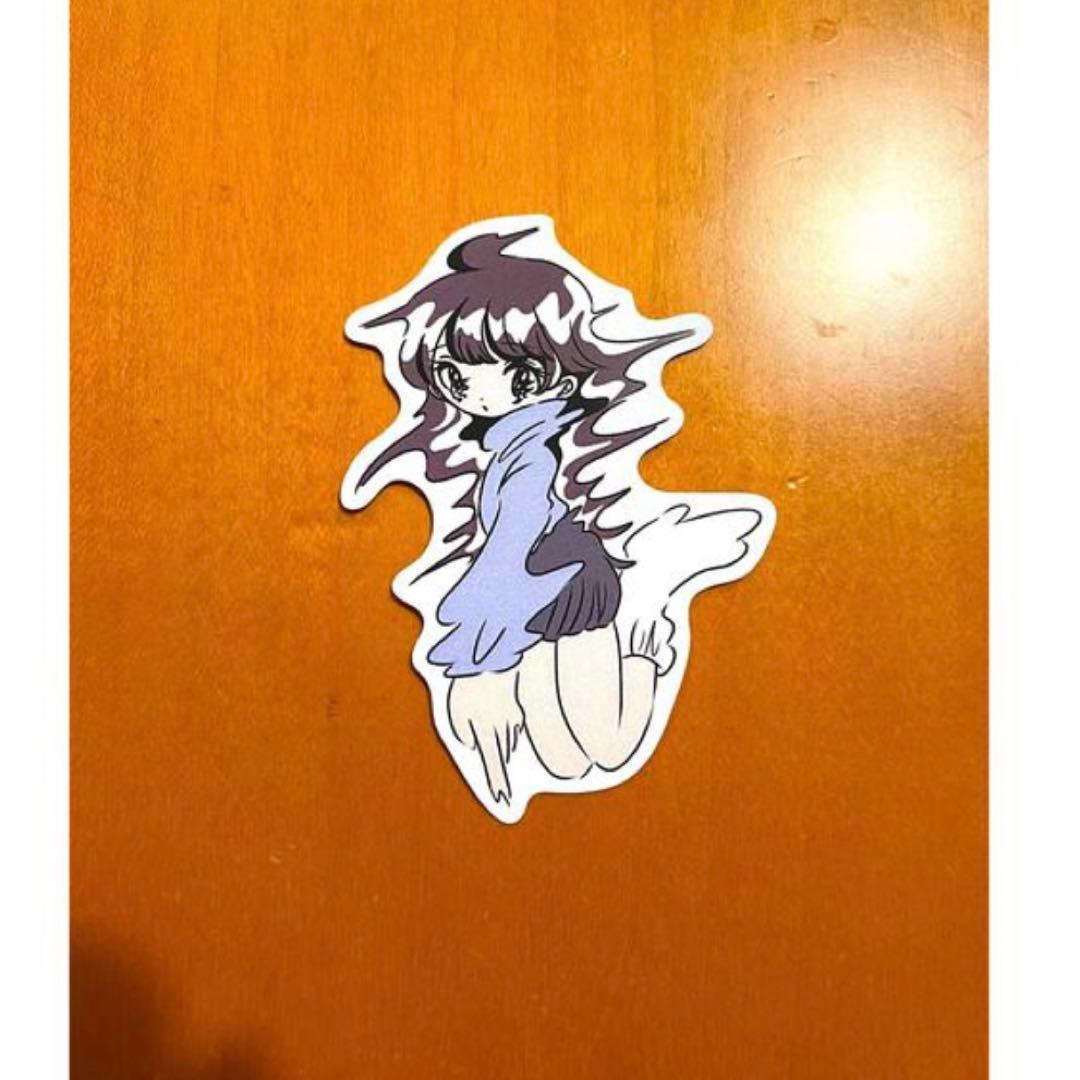 田中かえ　原画 サイン入り 額装済 イラストレーター ステッカー付き