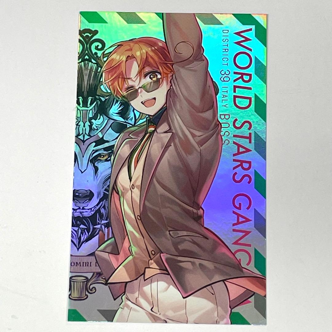 ヘタリアWorld☆Stars Gangsta特典カード イタリア ギャングスタ