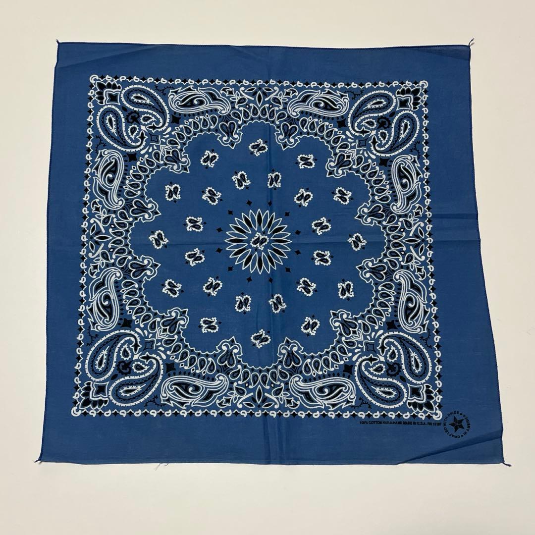 古着　US バンダナ　9枚まとめ売り　ヴィンテージ　ペイズリー　23