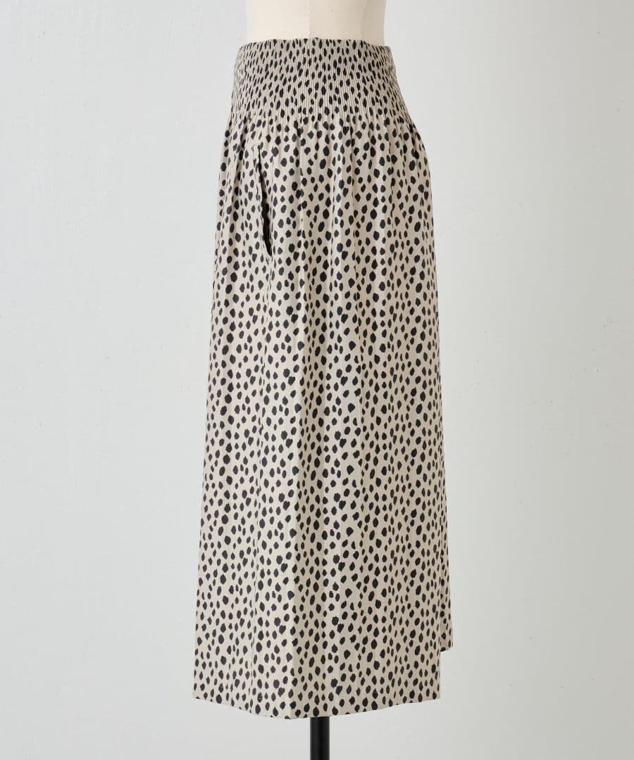 【新品】BEARDSLEY ビアズリー　レオパードジャガードキュロット