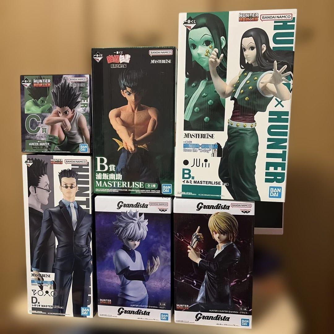 一番くじ HUNTER×HUNTER フィギュア まとめ売り - メルカリ