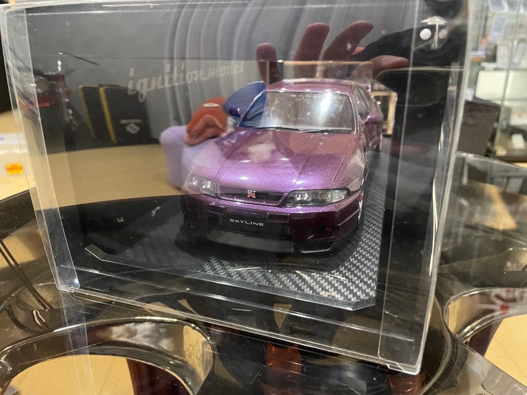 GT-R R33 ミッドナイトパープル 1/18ignition model