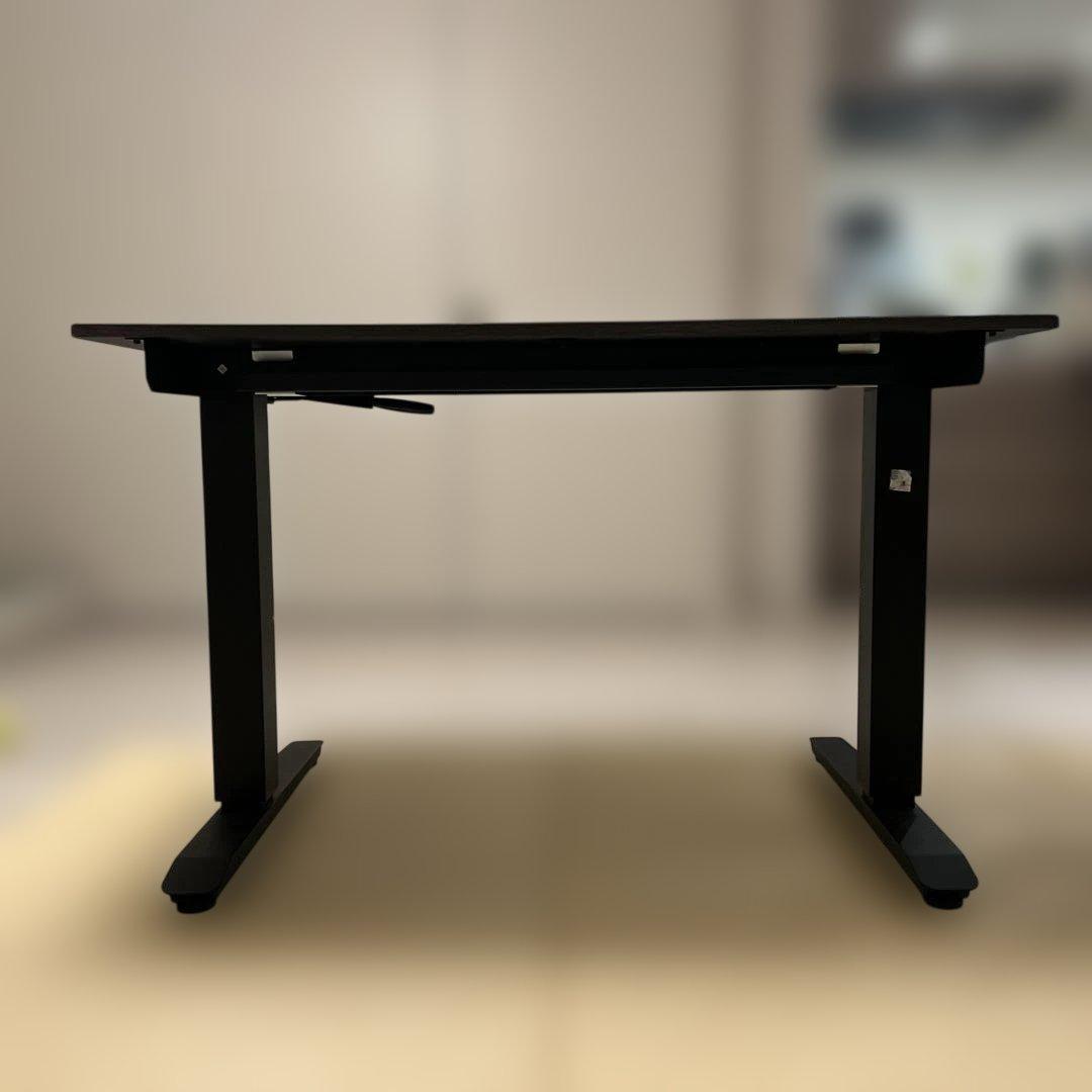 ニトリ　手動式昇降デスク　マーフィー2 120 DBR