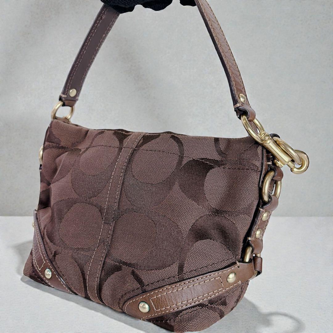 美品 COACH アクセサリーポーチ ショルダーバッグ ハンドバッグ
