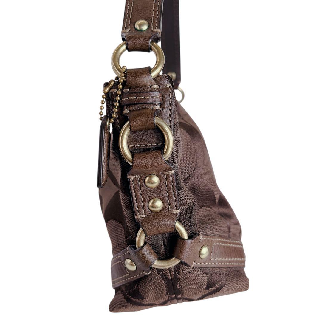 美品 COACH アクセサリーポーチ ショルダーバッグ ハンドバッグ