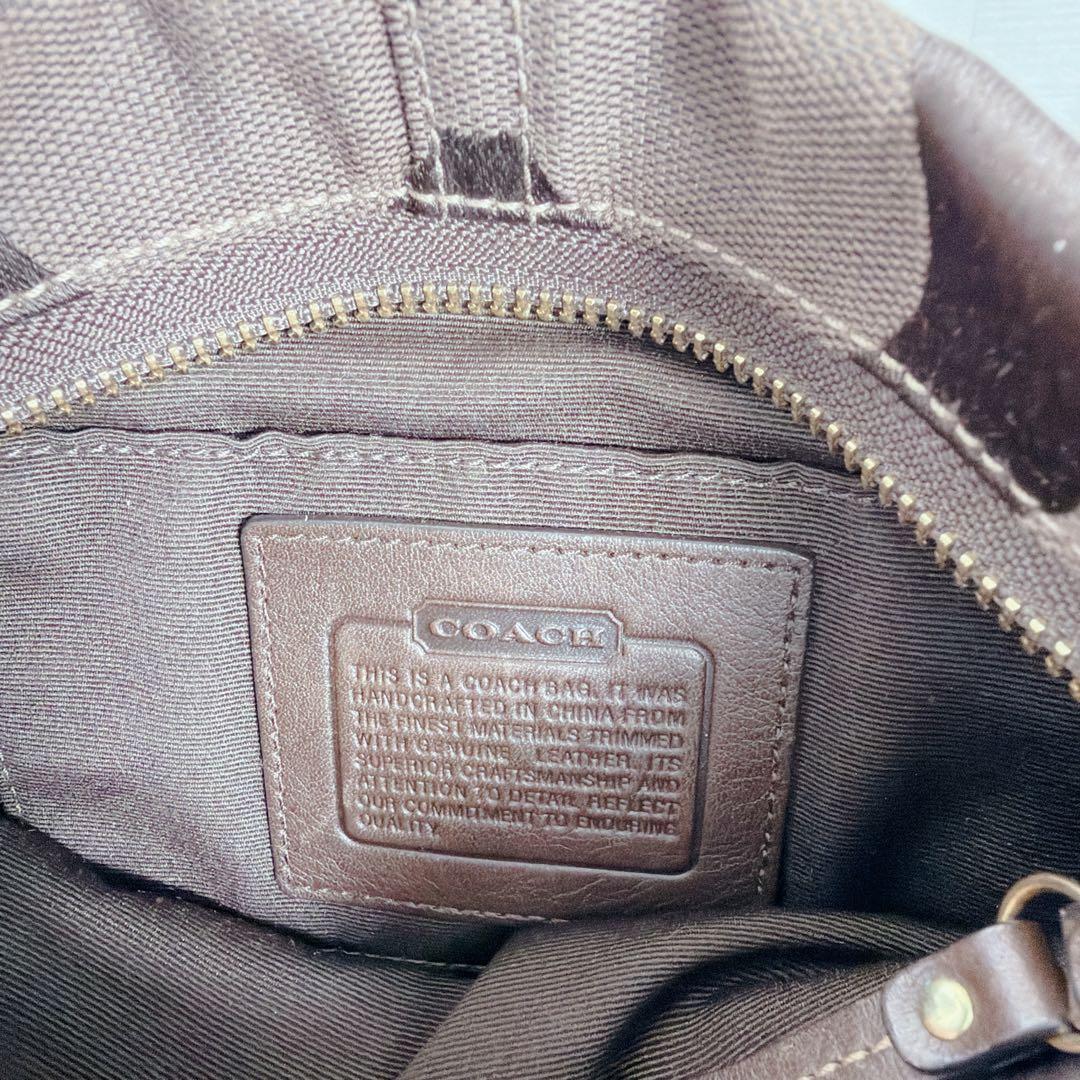 美品 COACH アクセサリーポーチ ショルダーバッグ ハンドバッグ