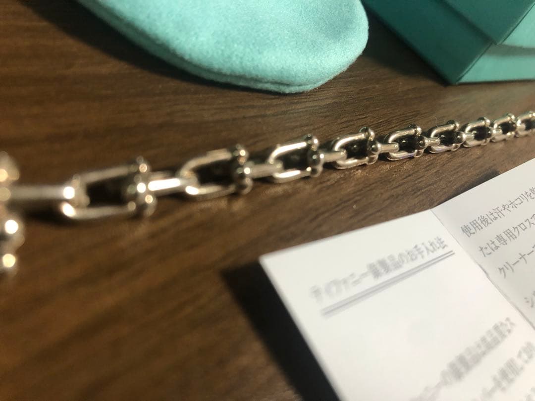 Tiffany ハードウェア スモールリンク ブレスレット