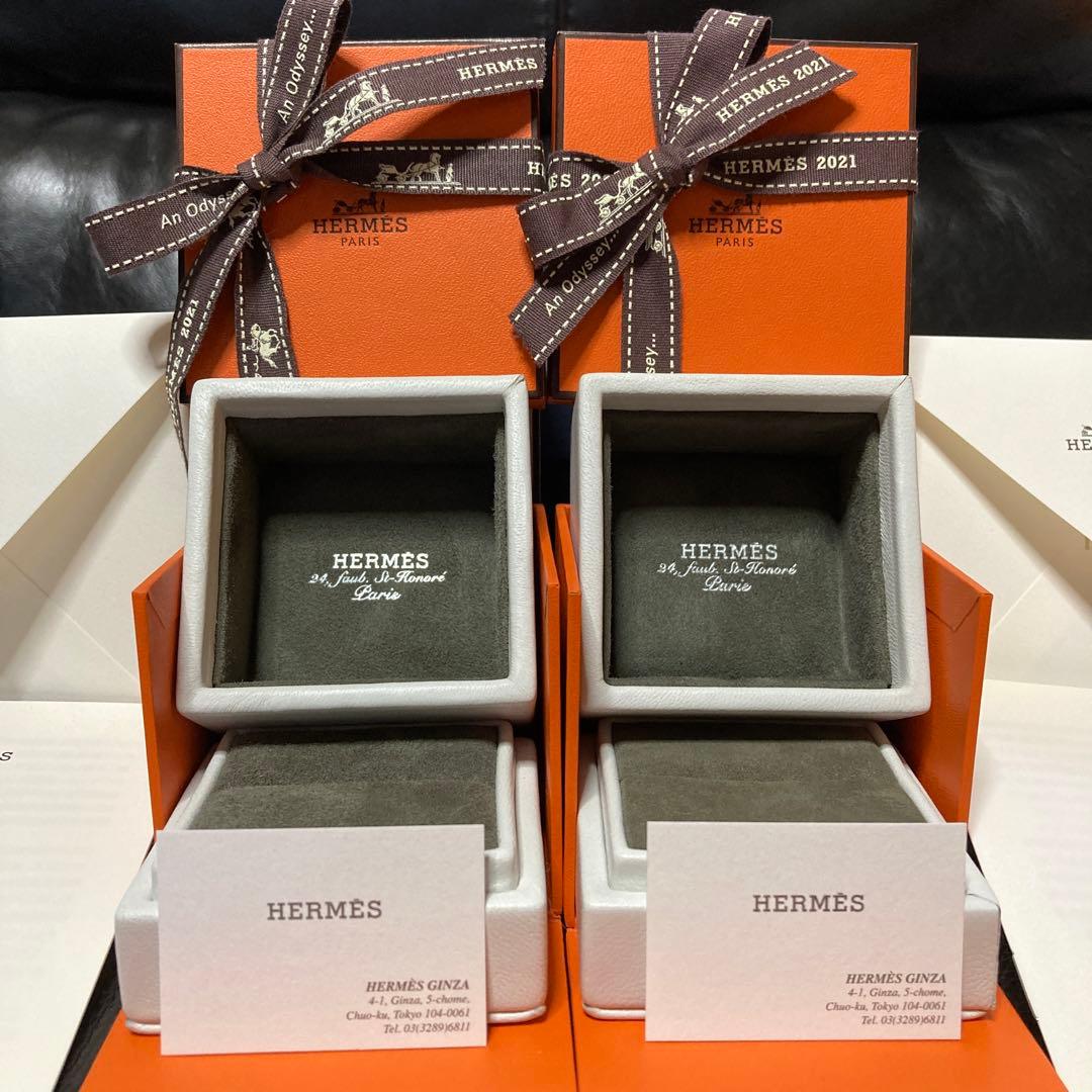 ☆HERMES エルメス リングケース 箱 説明書 2セット - メルカリ
