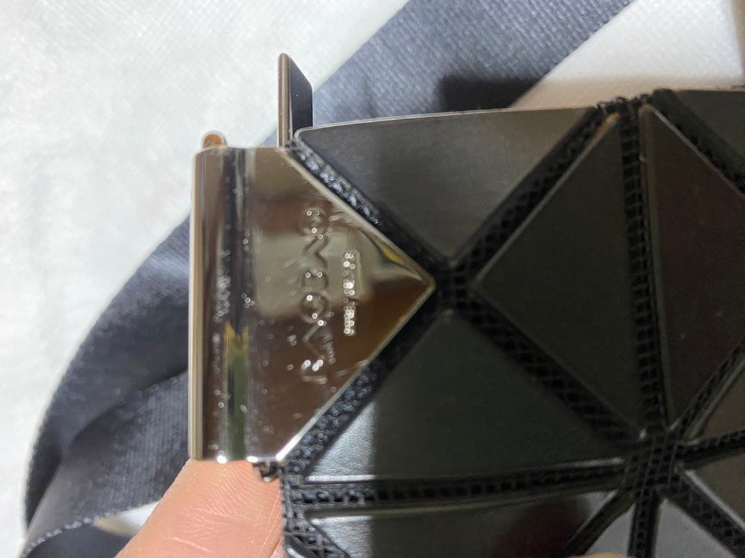 ISSEY MIYAKE 立体的ショルダーバッグ 黒