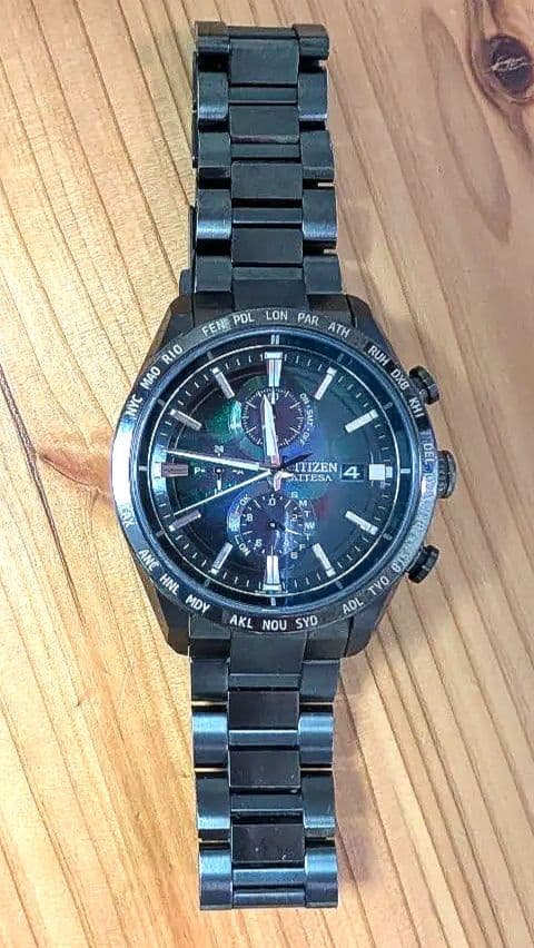 【美品】CITIZEN ATTESA　世界限定　2100本　AT8286-65E