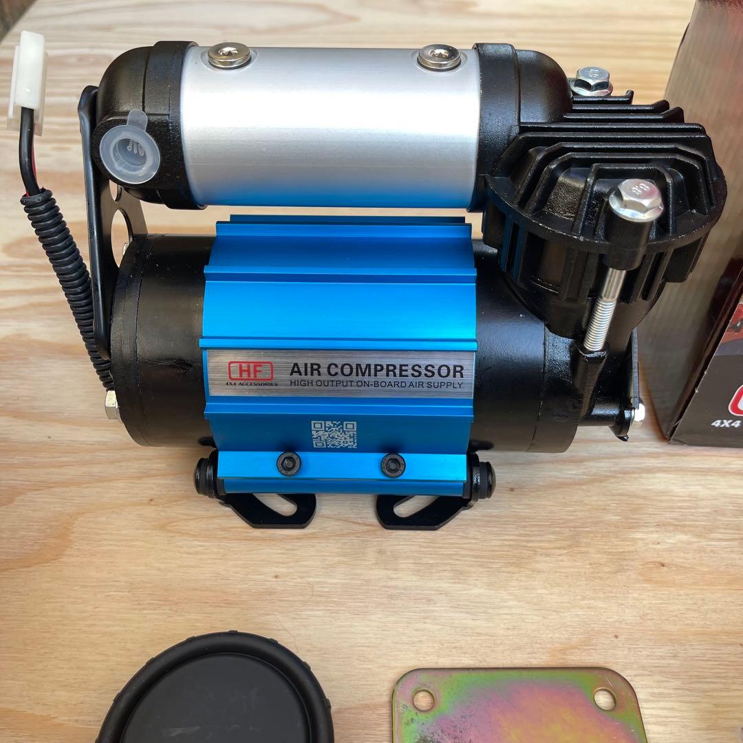 エアコンプレッサー 12V エアロッカー ジムニー JA JB 全国送料無料