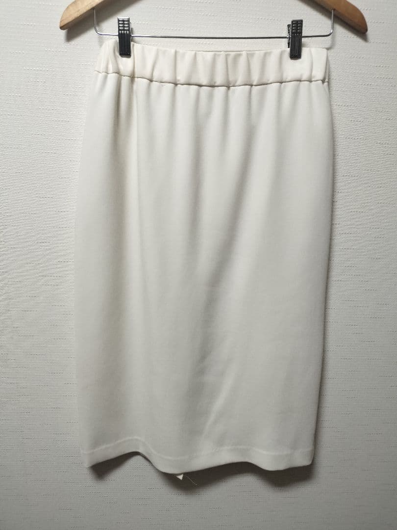 美品【SOEJU】ソージュ ホワイト タイトスカート M