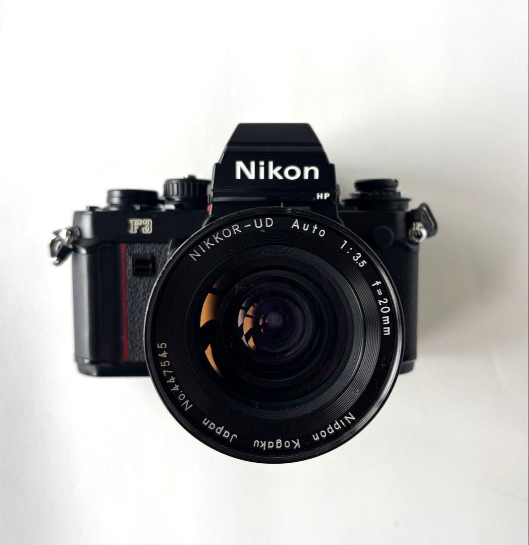 F3HP & Nikkor-UD Auto 20mm f/3.5 レンズ付 20mm f/3.5 Nikkor-UD Auto