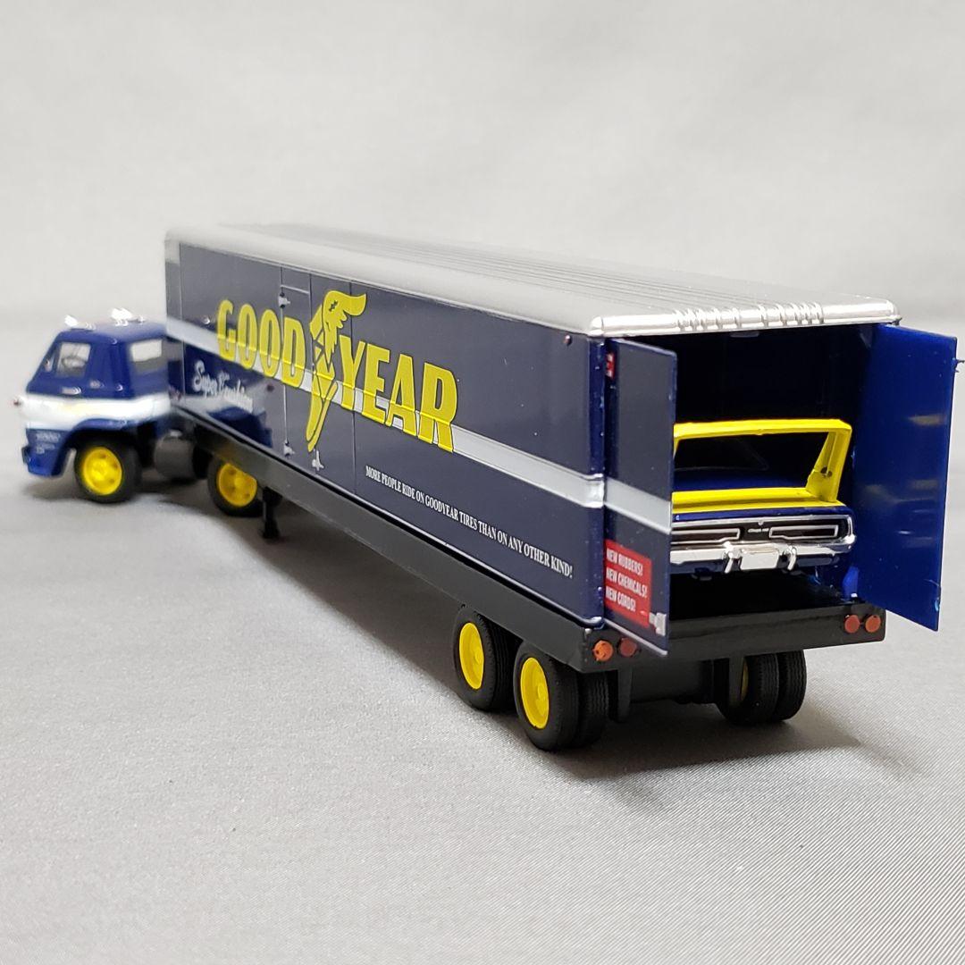 M2マシーン ダッジ　トレーラー&チャージャー・デイトナ　グッドイヤー　1/64