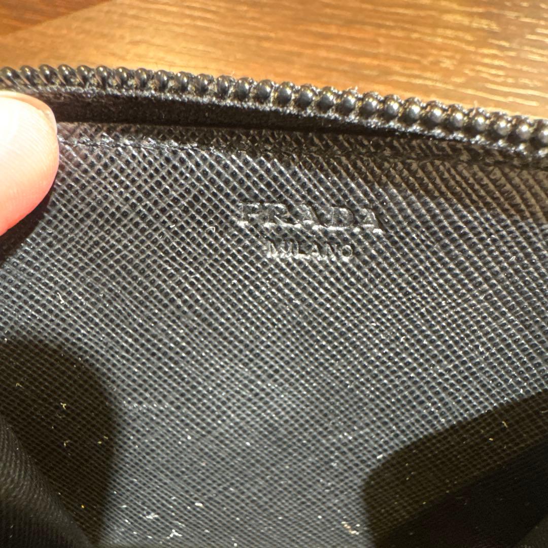 【美品】PRADA ブラック ケース カードケース プラダ
