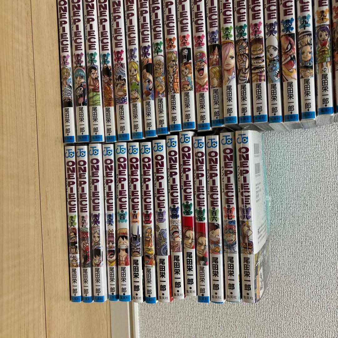 カバー付き　ワンピース　1〜108巻　WANTED! 漫画