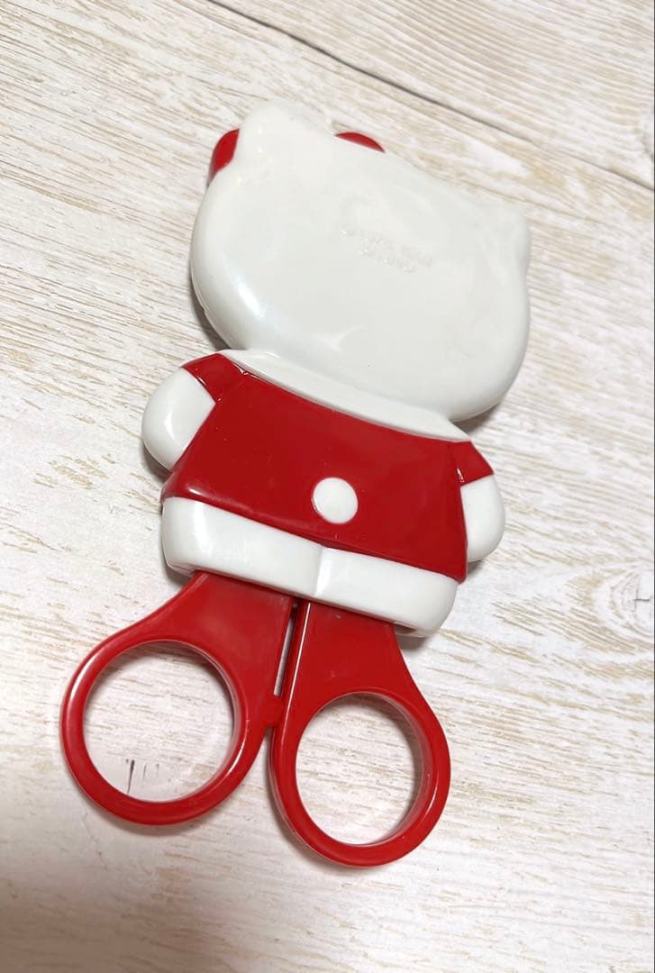 ハローキティ フェイス型ハサミ 2002年 ハローキティ フェイス型ハサミ