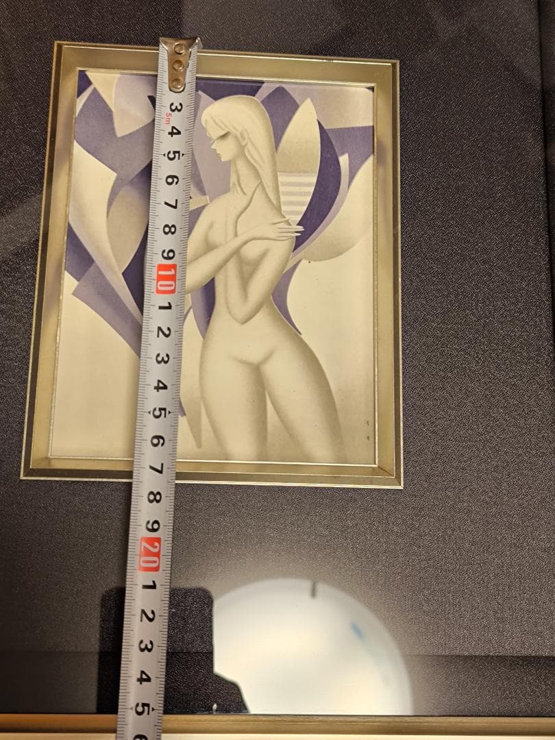 東郷青児3000部限定陶画『静かなるノラ』