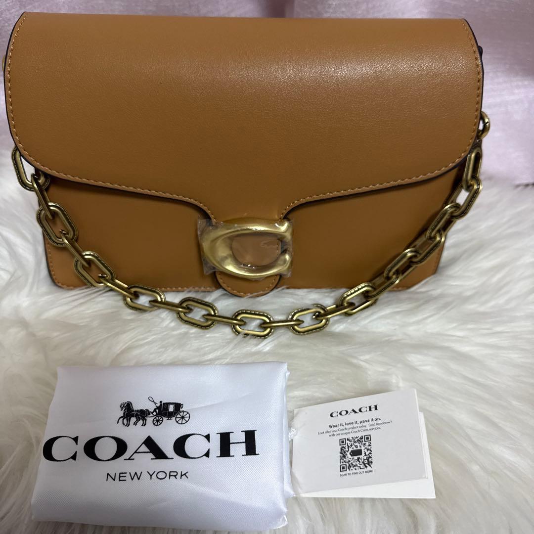 COACH ベージュ ショルダーバッグアウトレット