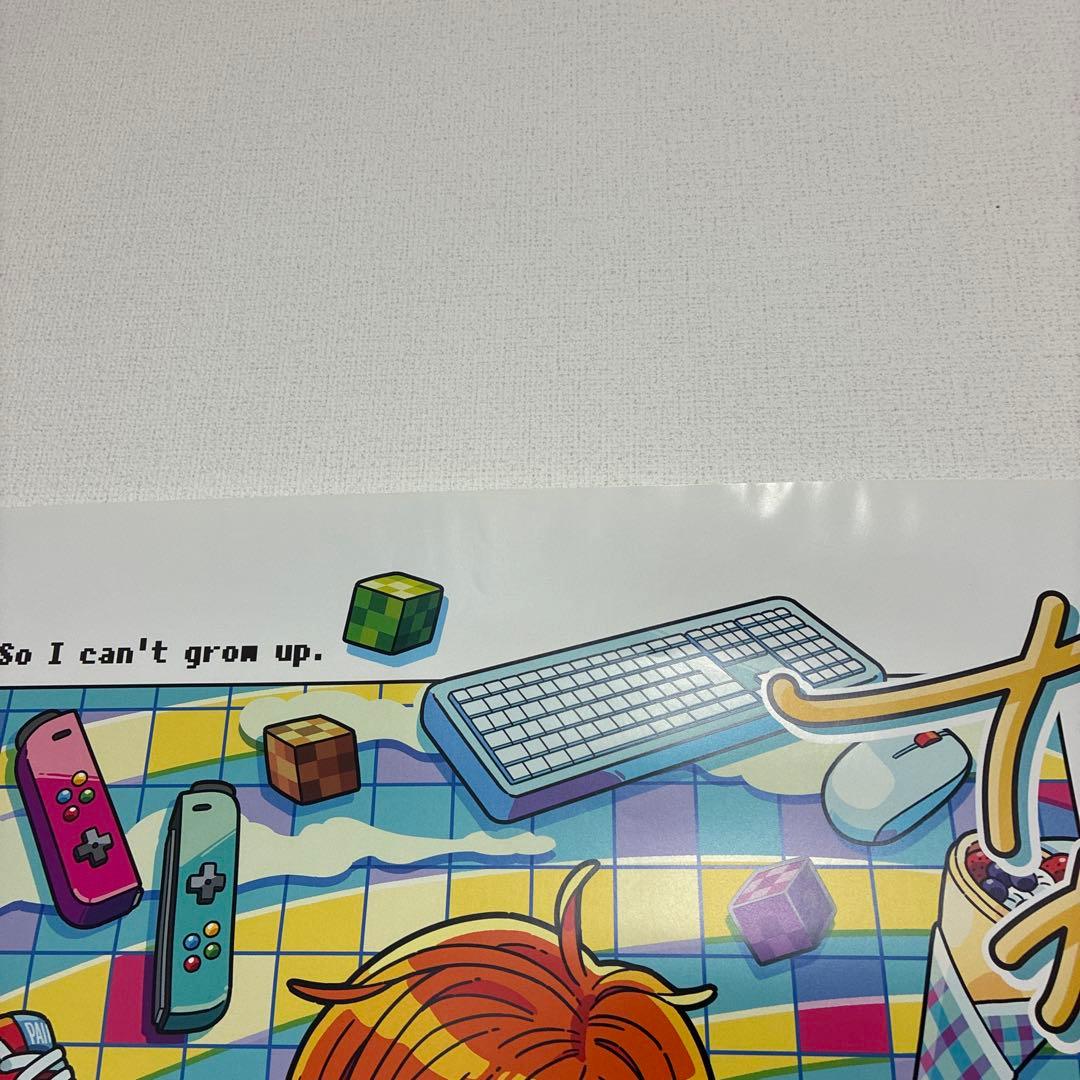 だから僕は大人になれない サイン入り ポスター 日常組 ぺいんと