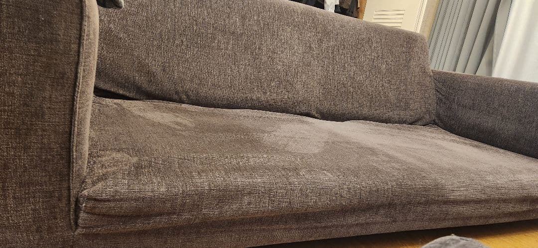 【美品】クシーノ ローソファ Vランク 島忠 3人掛け　東京都引き取り