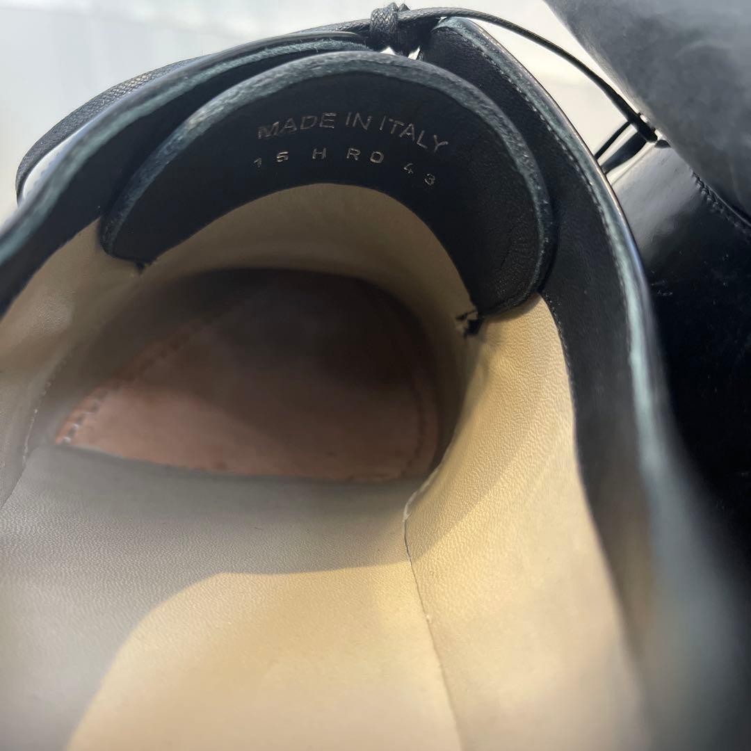 Dior HOMME パテントレザー ドレスシューズ黒 43(27cm)エナメル