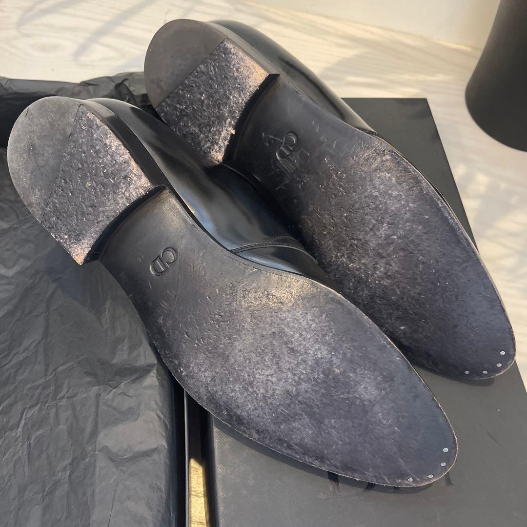 Dior HOMME パテントレザー ドレスシューズ黒 43(27cm)エナメル