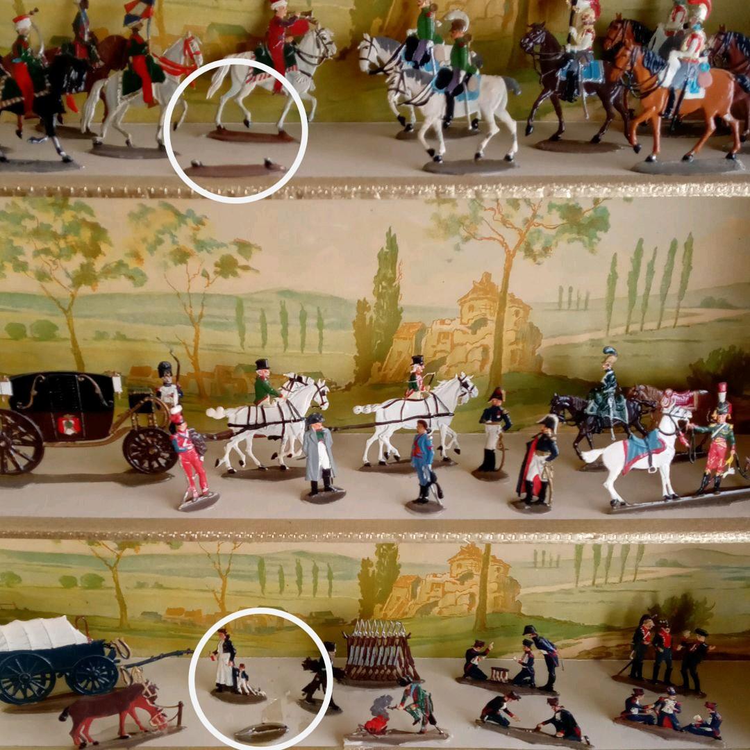 GBG Mignot ミニュ社 鉛人形 フランス 兵士 トゥレーヌ連隊 置物