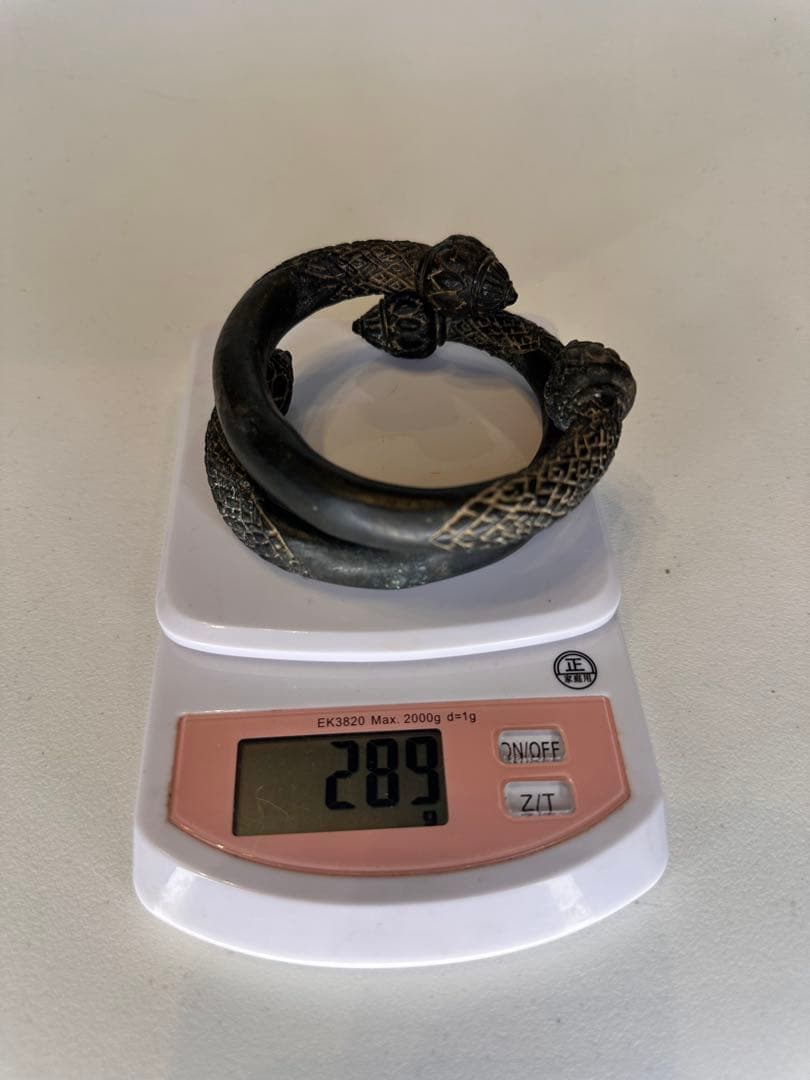 中国 铜製 円環形 門把手 取手金具 古美術