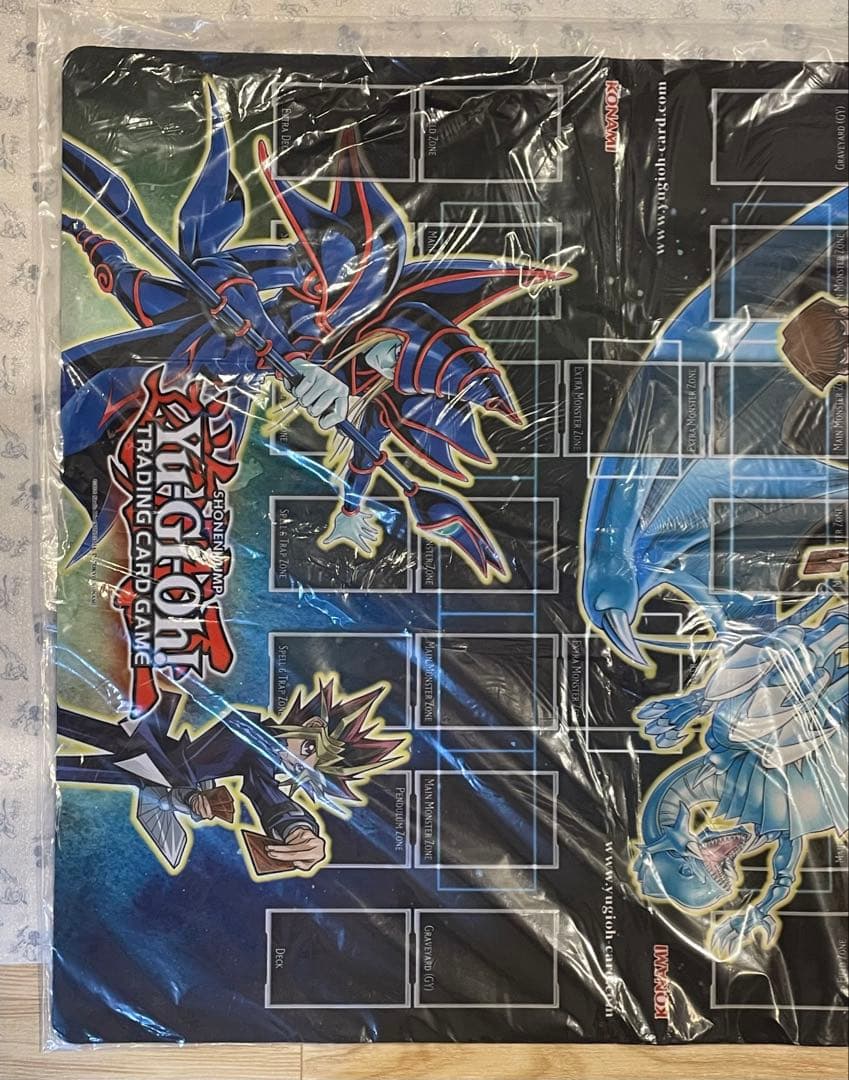 希少 新品未開封 遊戯 海馬 青眼の白龍 プレイマット 遊戯王