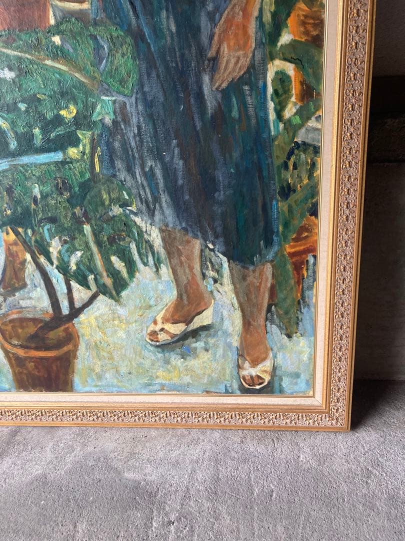 美術品　油彩画　油絵