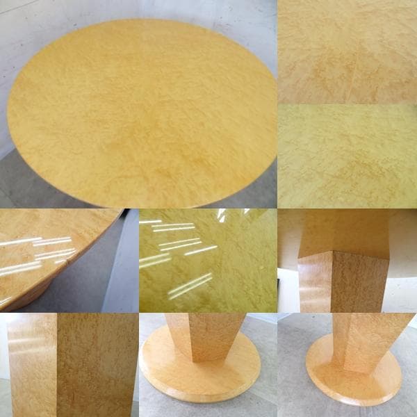 美品■IDC大塚■松創■最高級■55万■バーズアイメープル■ダイニングテーブル